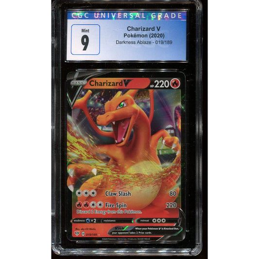 Charizard (DAA 019) Darkness Ablaze - CGC 9