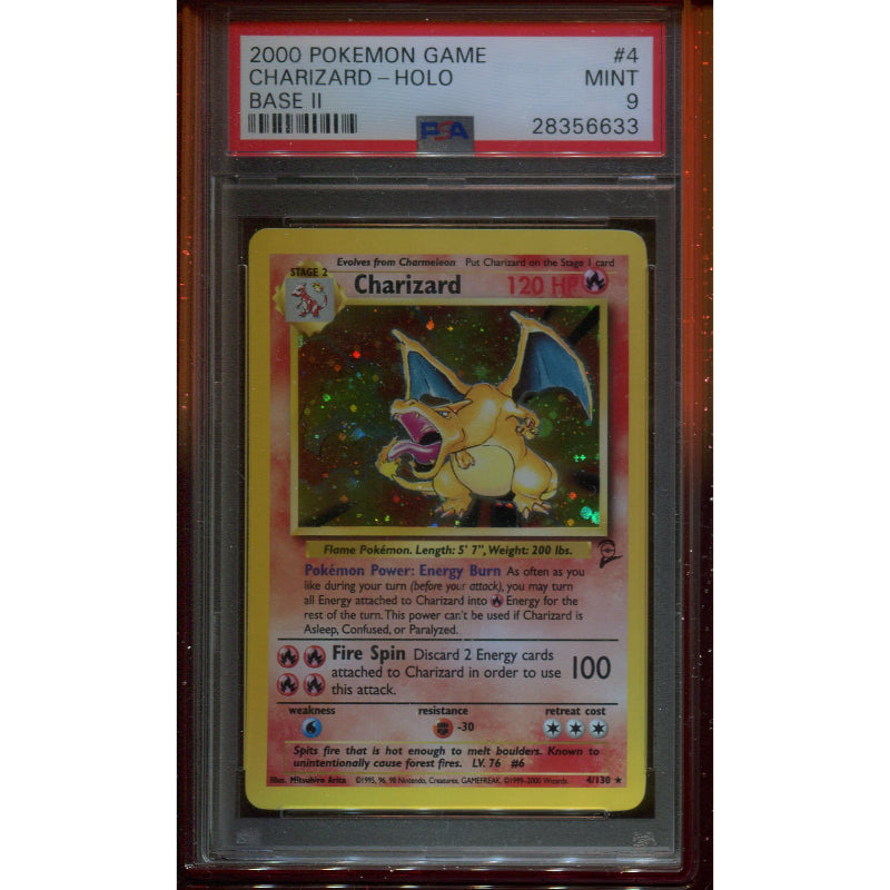 Charizard (B2 4) Base Set 2 - PSA 9