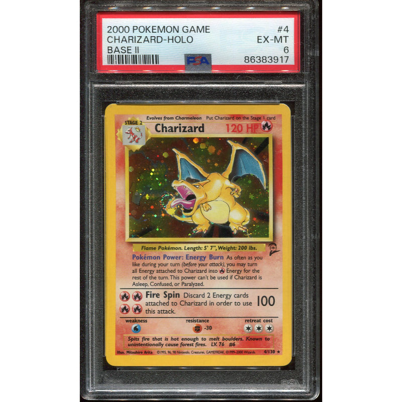 Charizard (B2 4) Base Set 2 - PSA 6