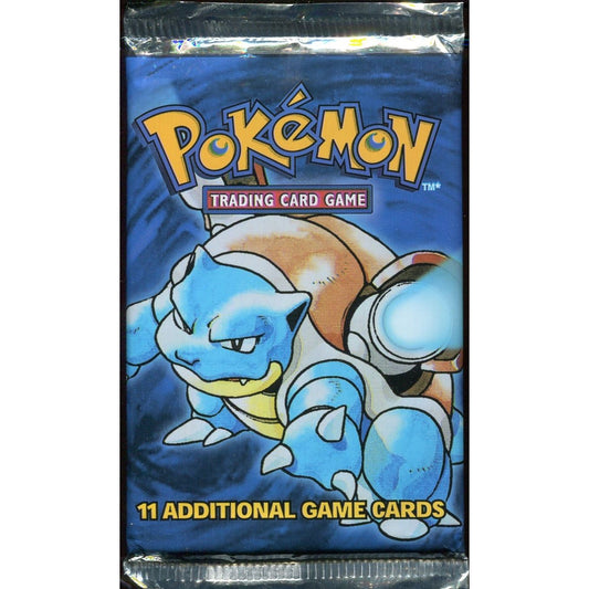 Pokémon, Base set, 1 Booster (Blastoise Artwork)
