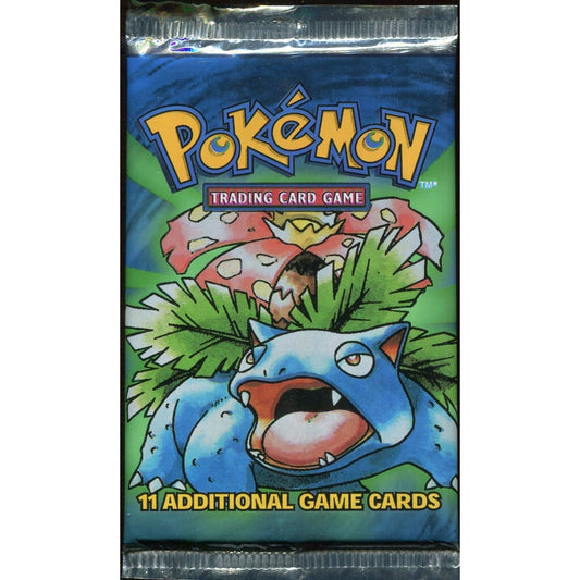 Pokémon, Base set, 1 Booster (Venusaur Artwork)