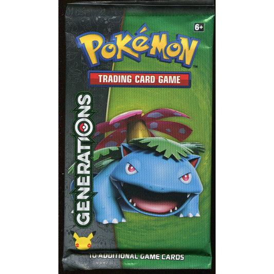 Pokémon, Generations, 1 Booster (Venusaur Artwork)