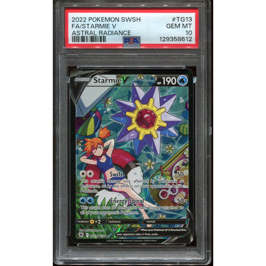 Starmie V (ASR TG13) Astral Radiance - PSA 10