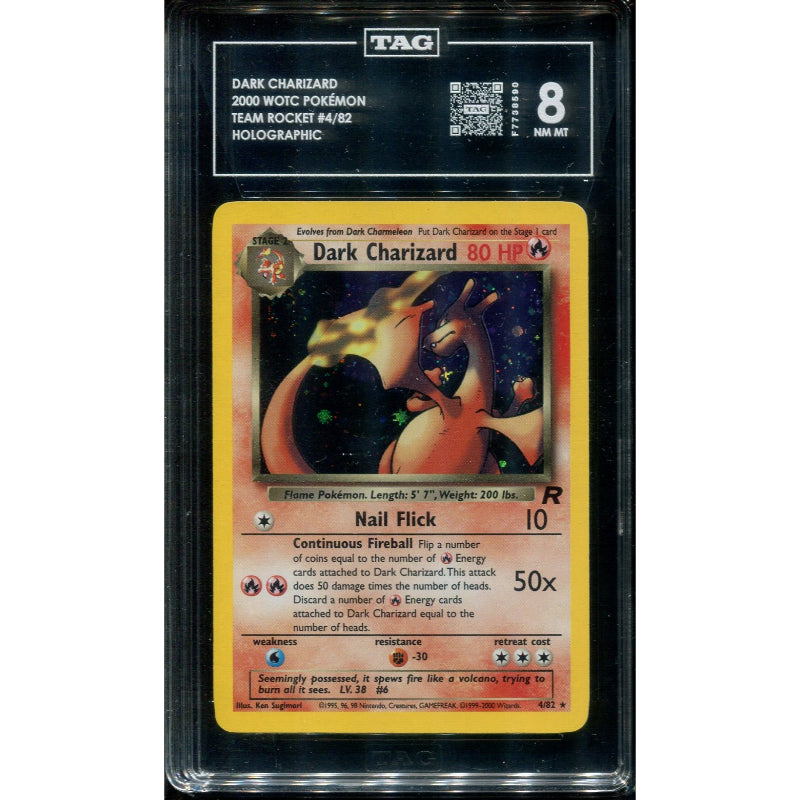 Charizard (TR 4) Team Rocket - Holo - TAG 8