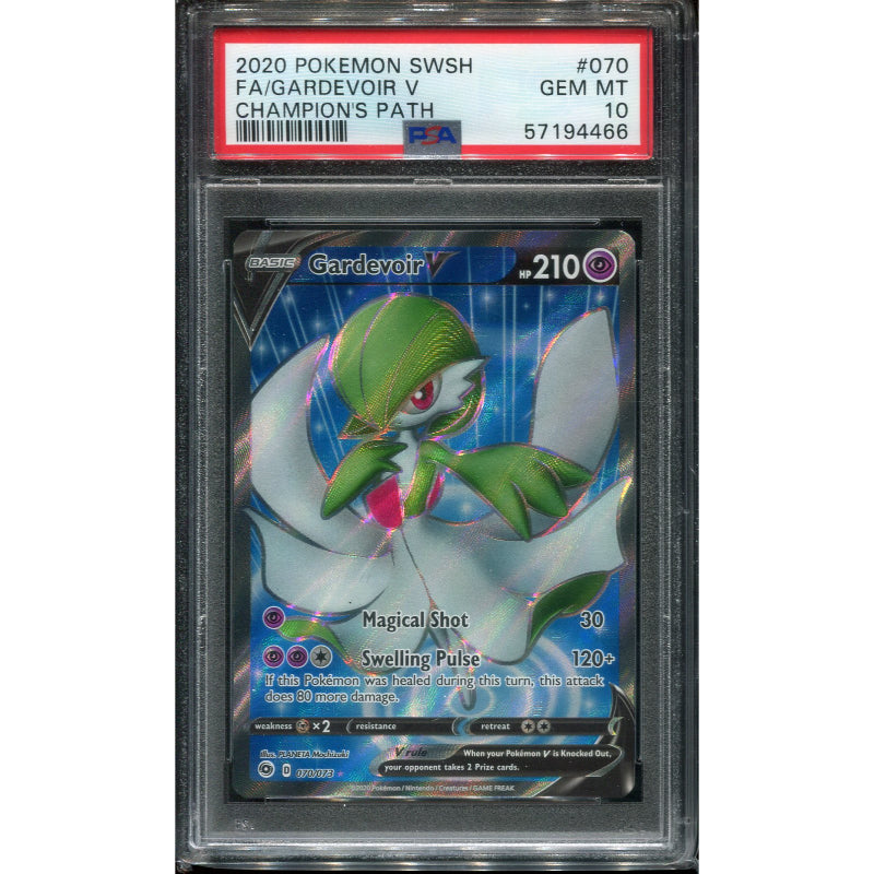 Gardevoir V (CPA 70) Champion’s Path - PSA 10