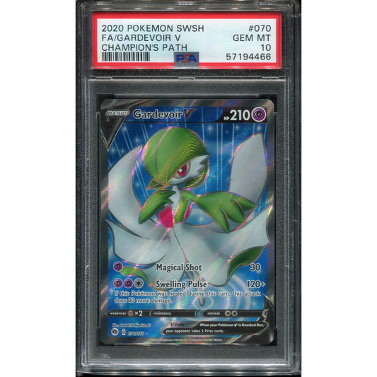 Gardevoir V (CPA 70) Champion’s Path - PSA 10