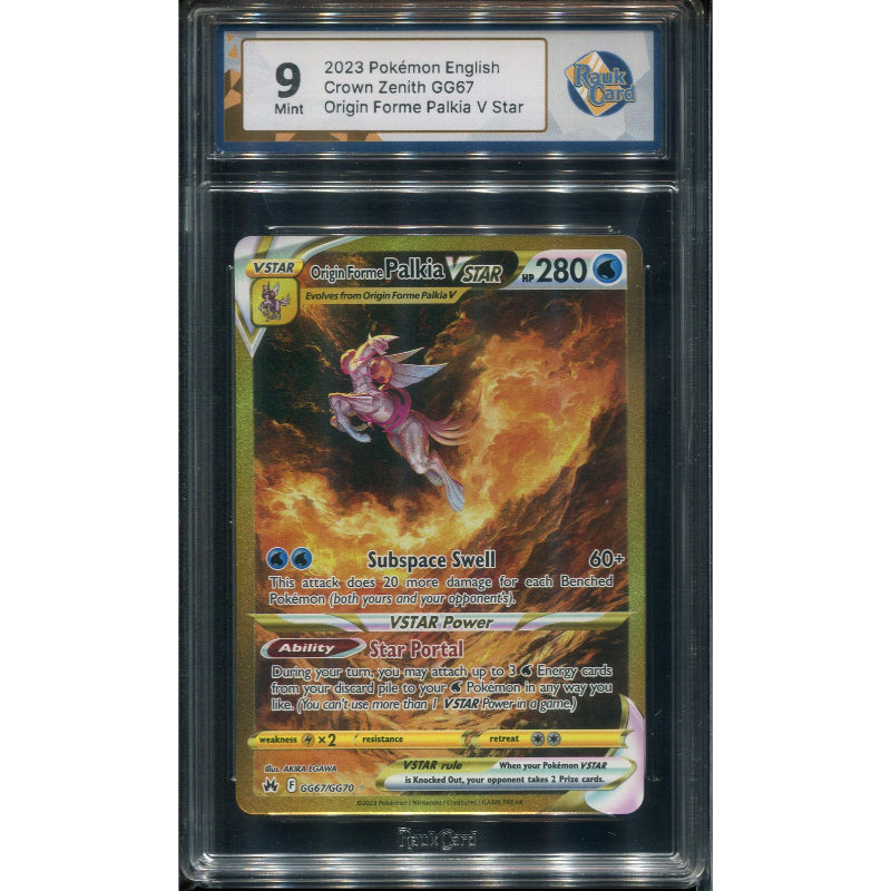 Origin Forme Palkia VSTAR (CRZ GG67) Crown Zenith - RaukCard 9