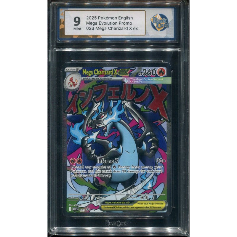 Mega Charizard X ex (MEP 023) MEP Black Star Promos - RaukCard 9