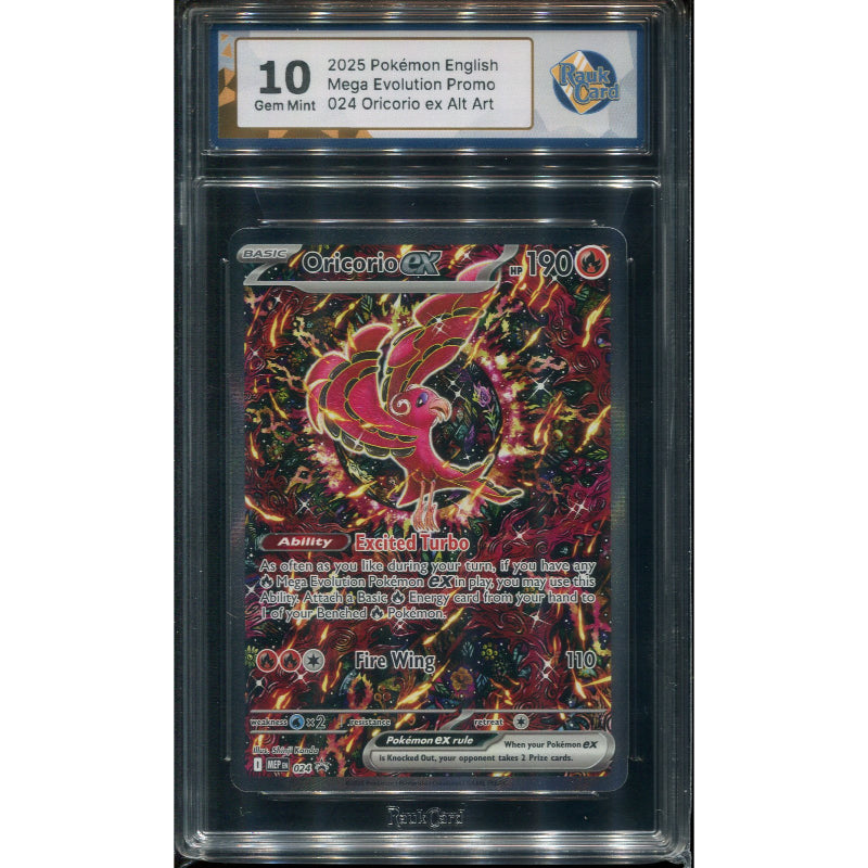 Oricorio ex (MEP 024) MEP Black Star Promos - RaukCard 10