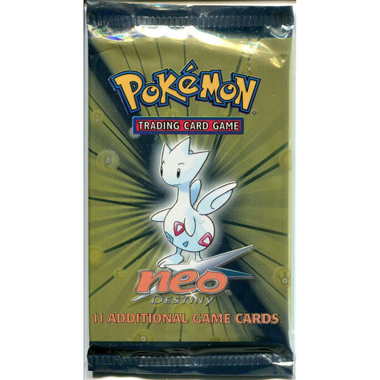 Pokémon, Neo Destiny, 1 Booster (Togetic Artwork)