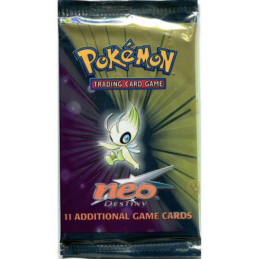 Pokémon, Neo Destiny, 1 Booster (Celebi Artwork)