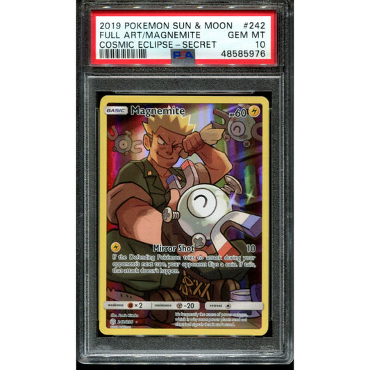 Magnemite (CEC 242) Cosmic Eclipse - PSA 10