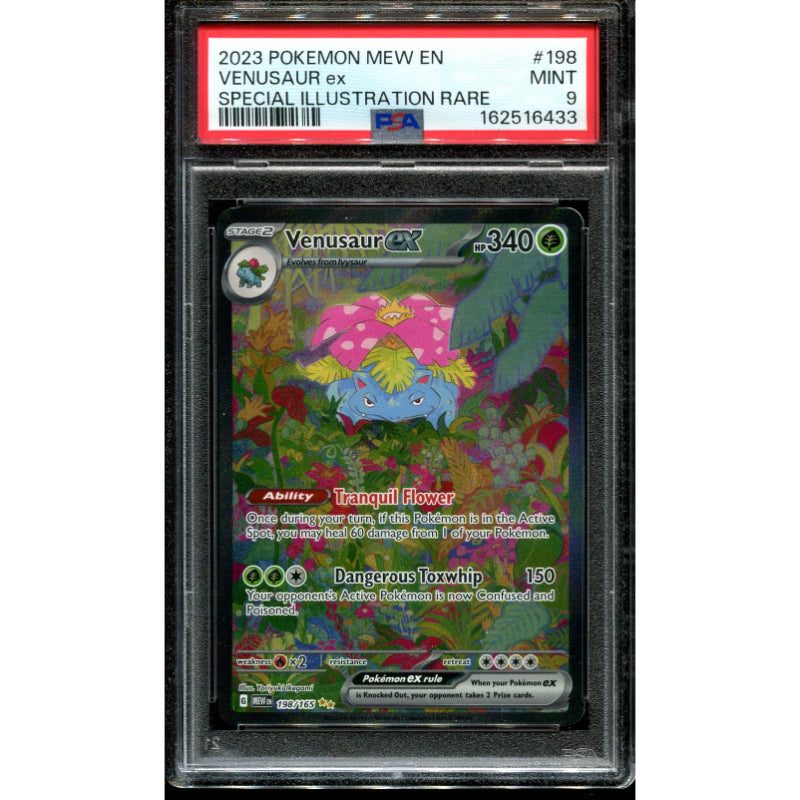 Venusaur ex (MEW 198) 151 - PSA 9