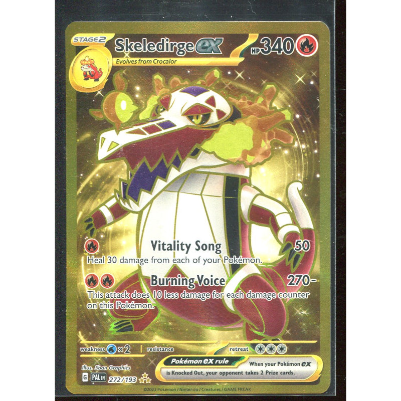 Skeledirge ex (PAL 272) Paldea Evolved