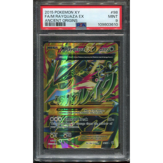 MRayquaza EX (AOR 98) Ancient Origins - PSA 9