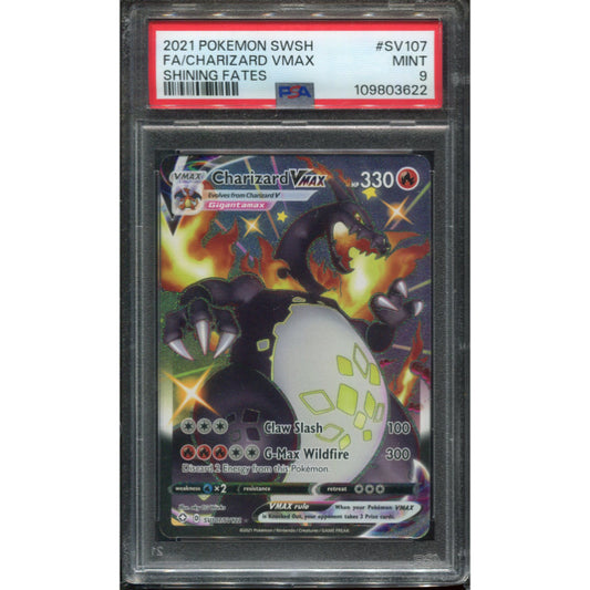 Charizard VMAX (SHF SV107) Shining Fates - PSA 9