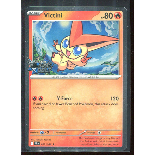 Victini (xBLK 012) Black Bolt: Additionals - Stamped