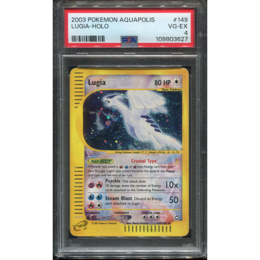 Lugia (AQ 149) Aquapolis - Holo - PSA 4