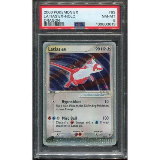 Latias ex (DR 93) EX Dragon - PSA 8