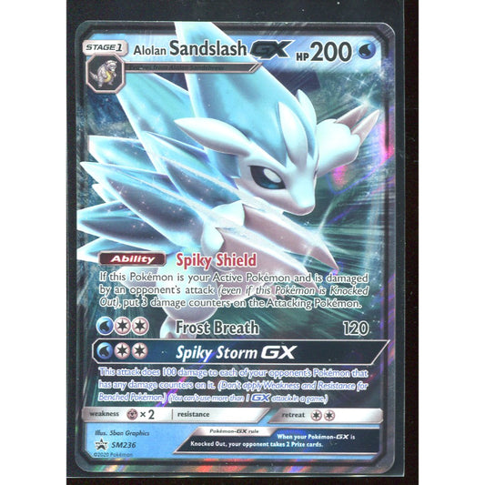 Alolan Sandslash GX (SM 236) SM Black Star Promos