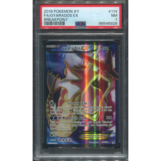 Gyarados EX (BKP 114) BREAKpoint - PSA 7