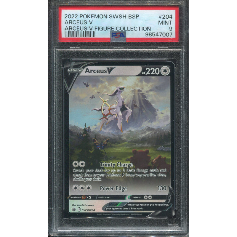 Arceus V (SWSH 204) SWSH Black Star Promos - PSA 9