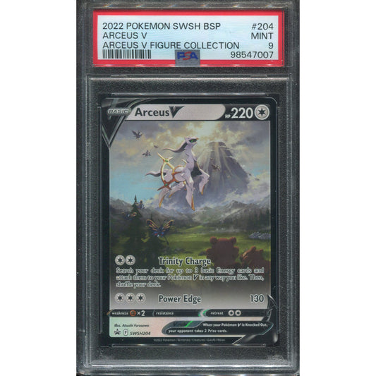 Arceus V (SWSH 204) SWSH Black Star Promos - PSA 9