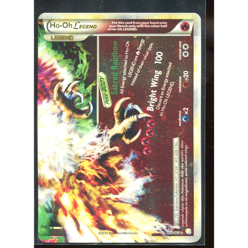 Ho-Oh LEGEND (HS 112) HeartGold & SoulSilver - Excellent