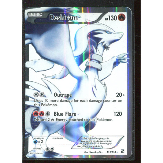 Reshiram (BLW 113) Black & White - Good