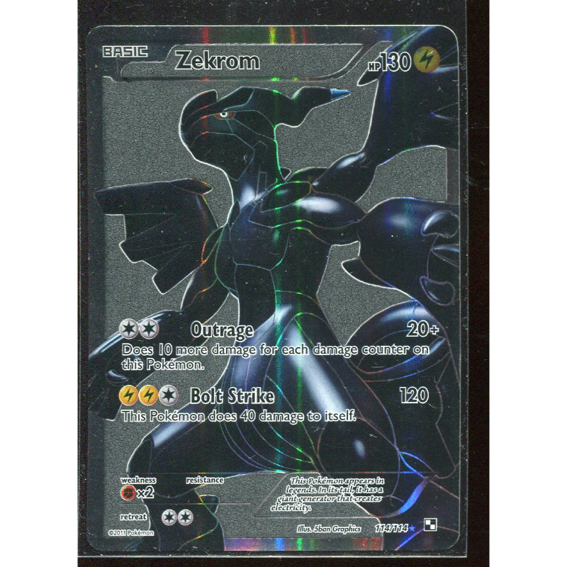 Zekrom (BLW 114) Black & White - Good