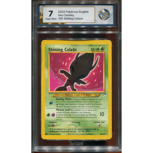 Shining Celebi (NDE 106) Neo Destiny - RaukCard 7