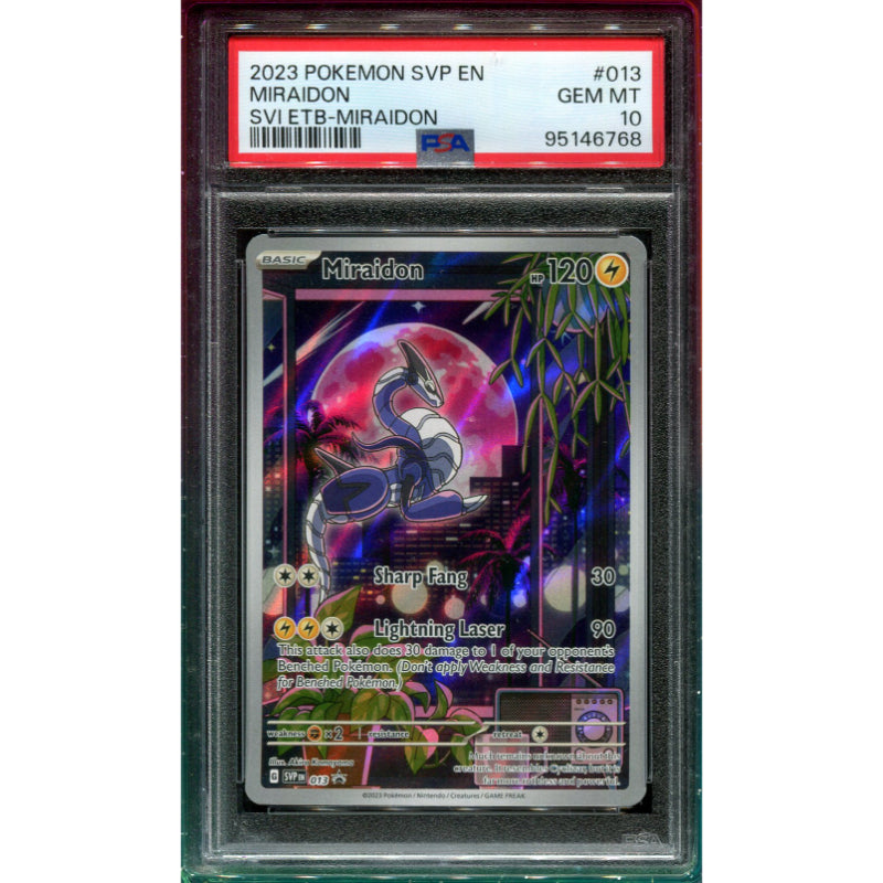 Miraidon (SVP 013) SV Black Star Promos - PSA 10