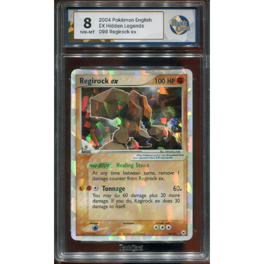 Regirock ex (HL 98) EX Hidden Legends - RaukCard 8