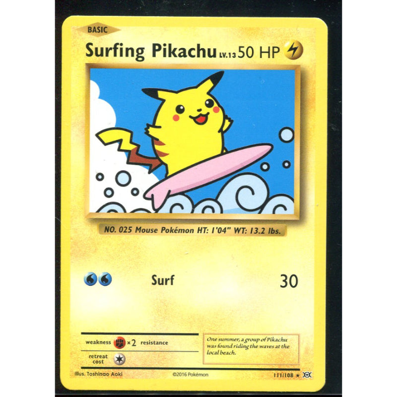Surfing Pikachu (EVO 111) Evolutions