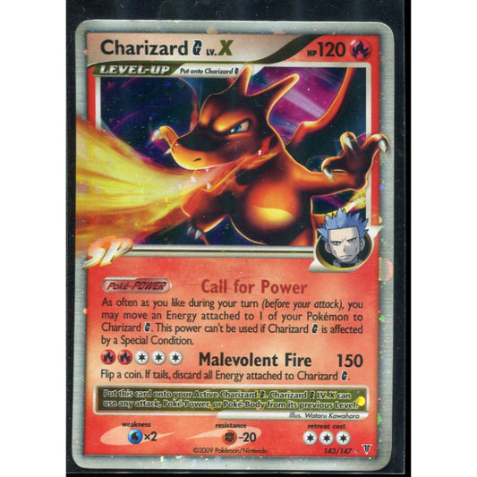 Charizard [G] LV.X (SV 143) Supreme Victors - Excellent