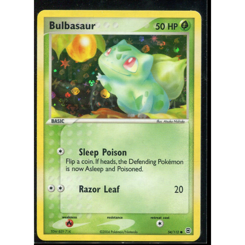 Bulbasaur (FL 54) EX FireRed & LeafGreen - Reverse
