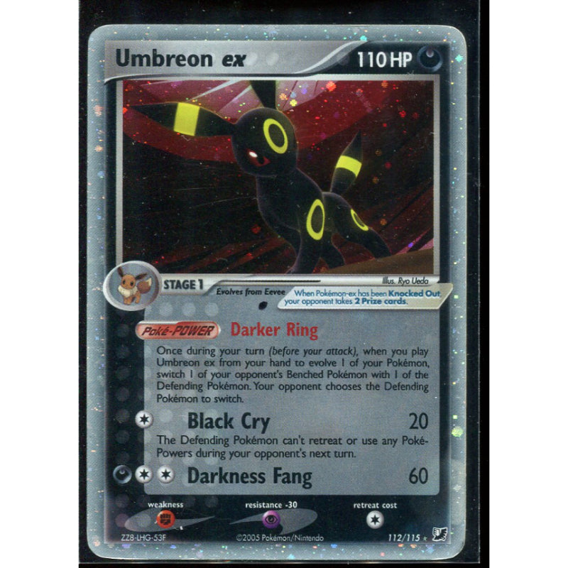 Umbreon ex (UF 112) EX Unseen Forces - Played