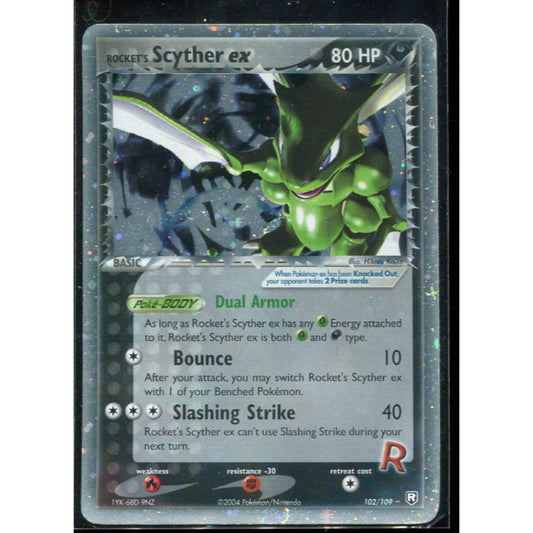 Rocket's Scyther ex (TRR 102) EX Team Rocket Returns - Good