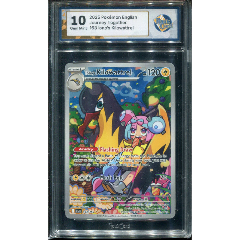 Iono's Kilowattrel (JTG 163) Journey Together - RaukCard 10