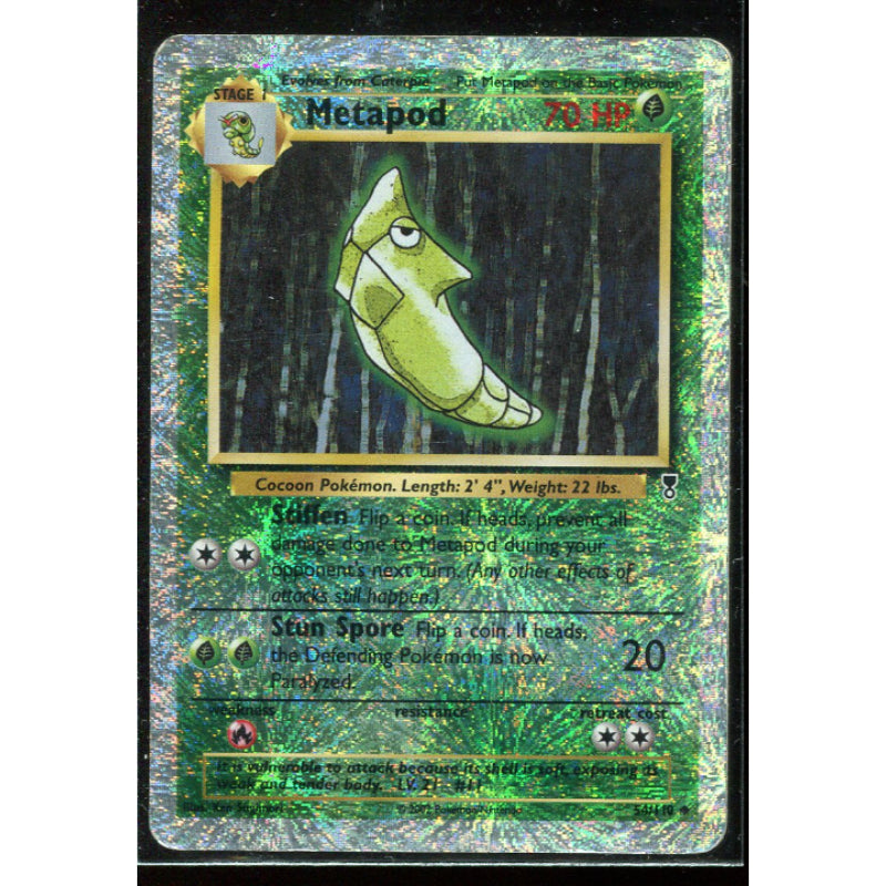 Metapod (LC 54) Legendary Collection - Reverse - Damaged