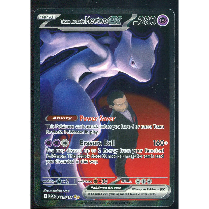 Team Rocket's Mewtwo ex (ASC 281) Ascended Heroes