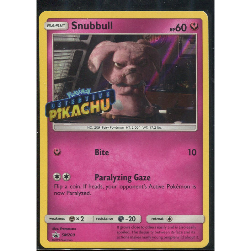 Snubbull (SM 200) SM Black Star Promos - Stamped