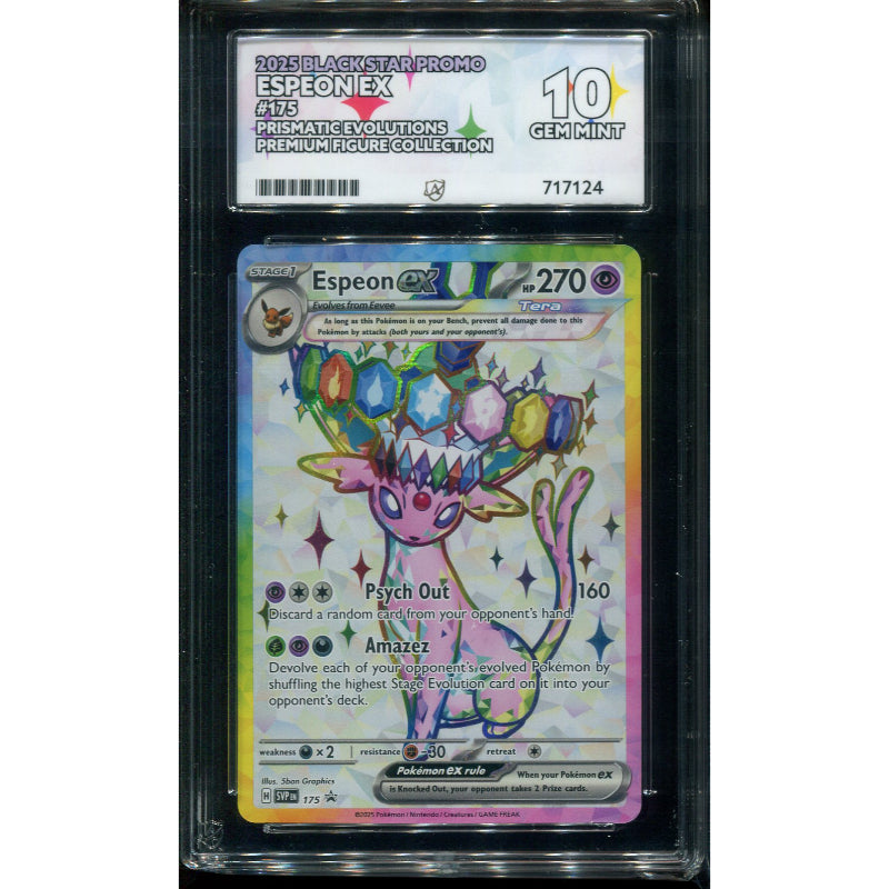 Espeon ex (SVP 175) SV Black Star Promos - ACE 10