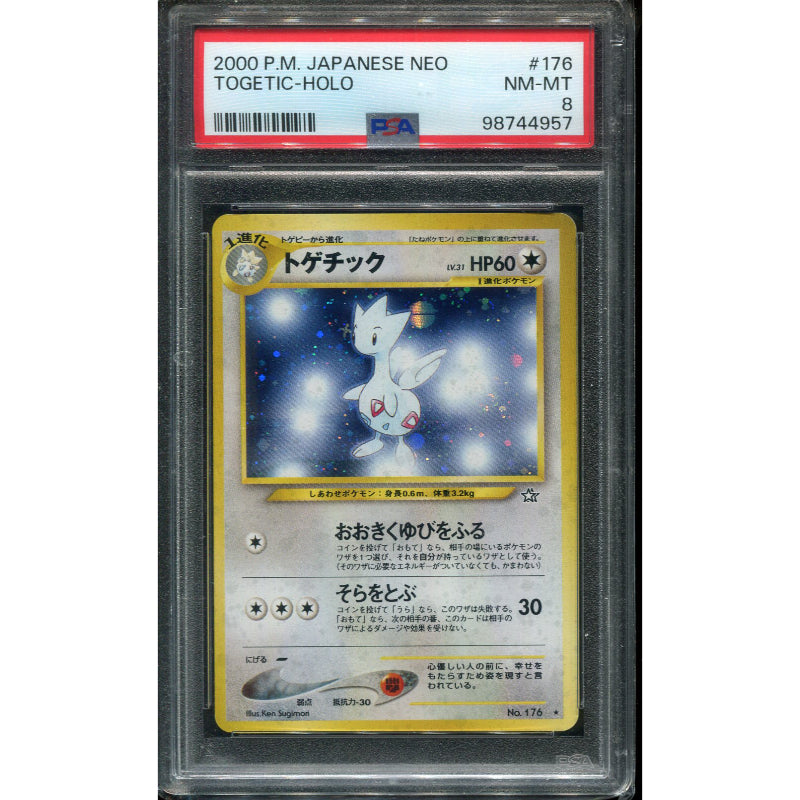 Togetic (N1) Gold, Silver, to a New World... - PSA 8