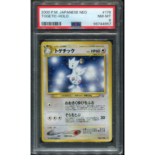 Togetic (N1) Gold, Silver, to a New World... - PSA 8