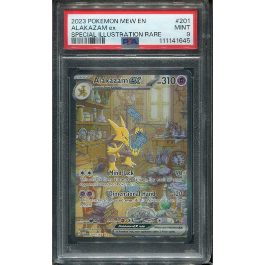 Alakazam ex (MEW 201) 151 - PSA 9