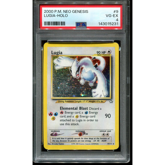 Lugia (NG 9) Neo Genesis - PSA 4