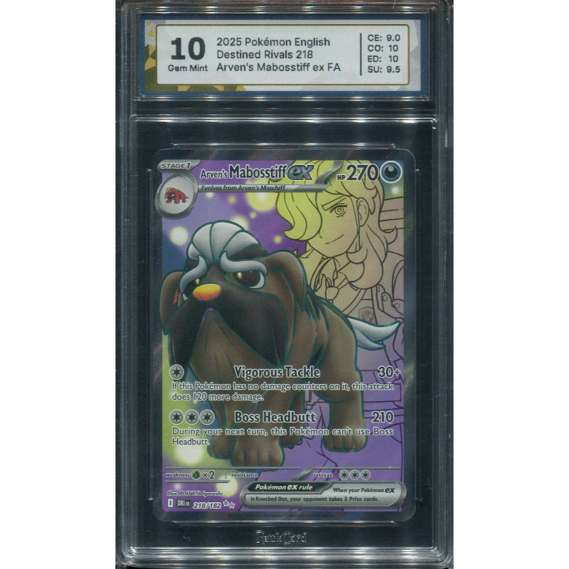 Arven's Mabosstiff ex (DRI 218) Destined Rivals - RaukCard 10