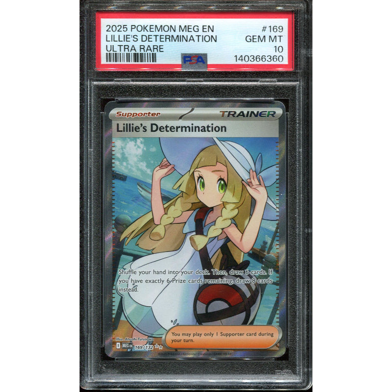Lillie's Determination (MEG 169) Mega Evolution - PSA 10