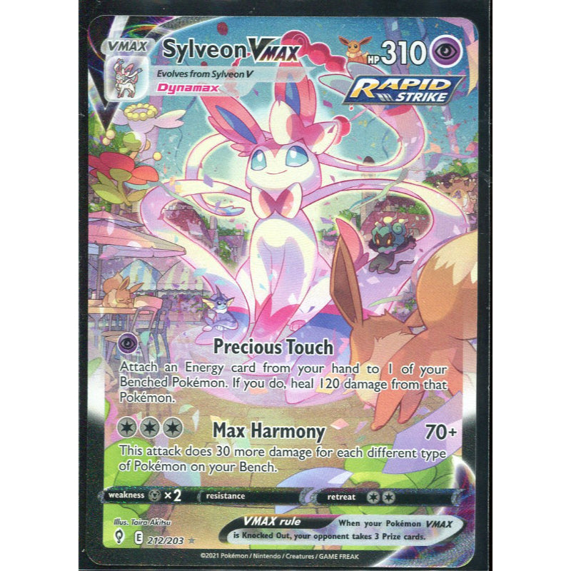 Sylveon VMAX (EVS 212) Evolving Skies